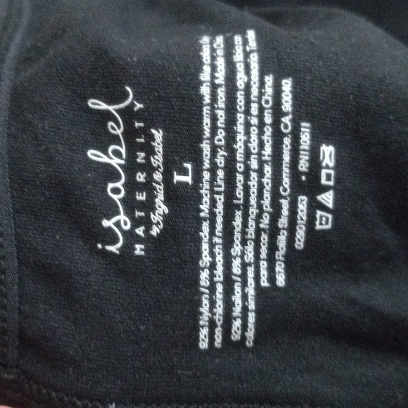 Isabel Maternity L Nursing Bra in Black New - Picture 10 of 10